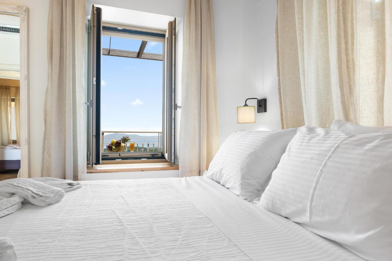 Myrtillo II Sea View Villa Spanokhórion エクステリア 写真