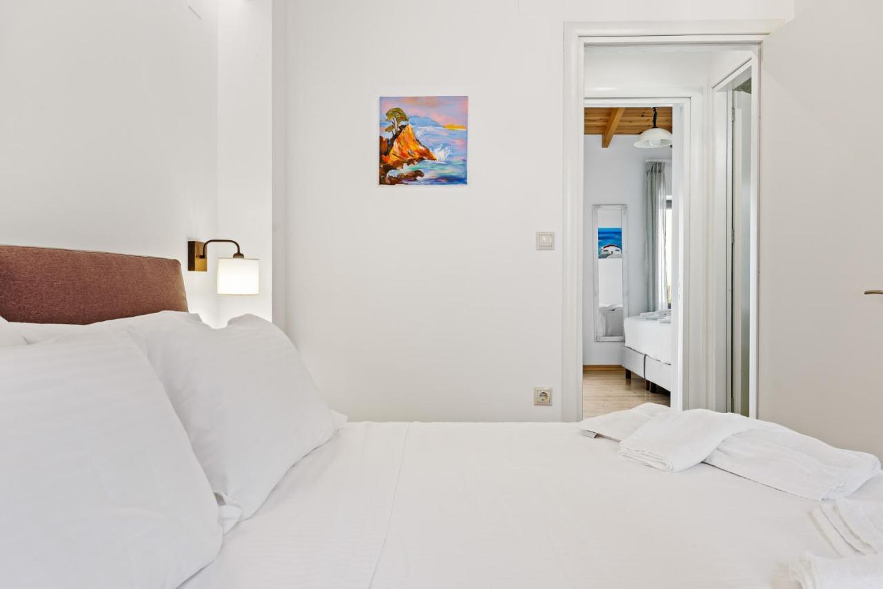 Myrtillo II Sea View Villa Spanokhórion エクステリア 写真